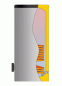 Mobile Preview: HSR1 Brauchwasserspeicher + 1 Rohrschlange (120 - 2000 L)