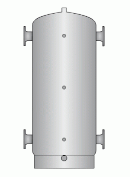 PSK Pufferspeicher für Kaltwasseranlagen (300 - 2000 L) + Sondergrössen (2500 - 10000 L)